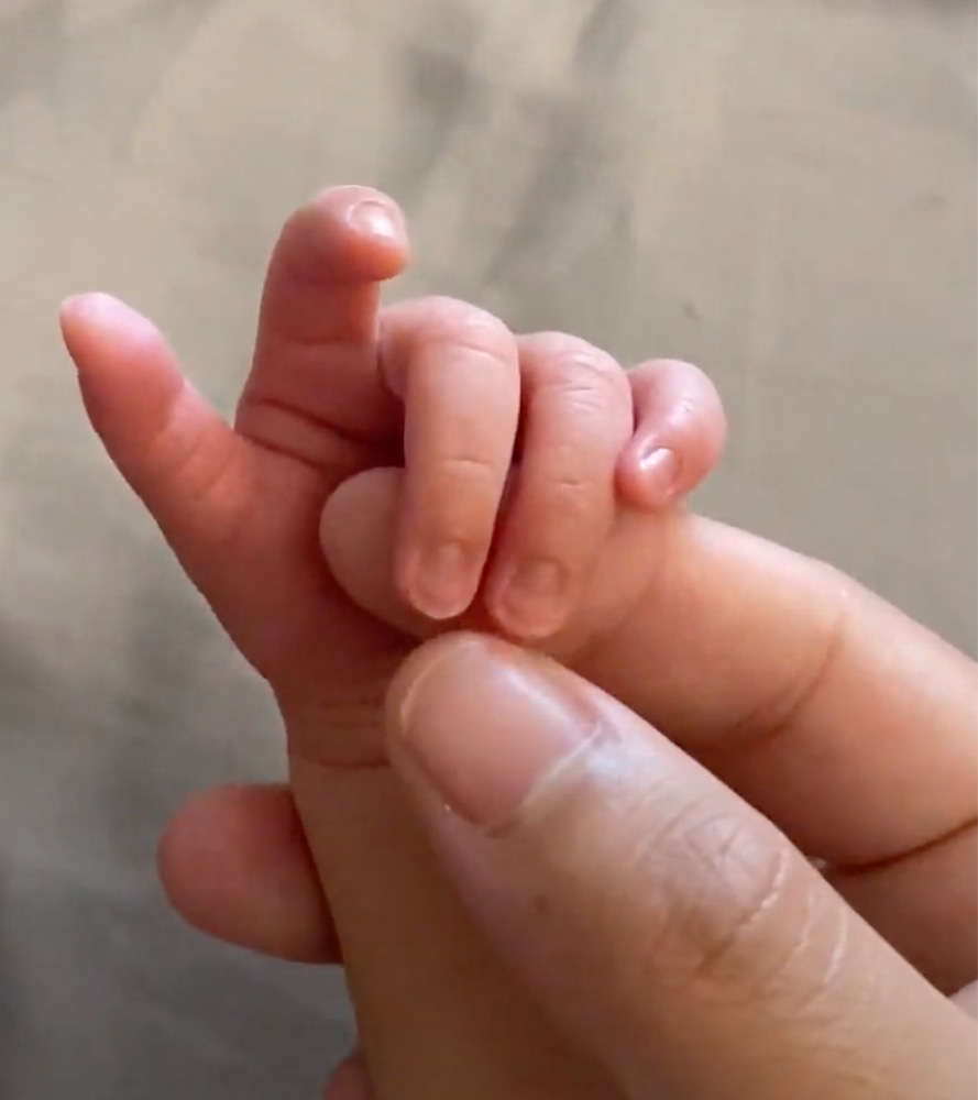 MJ s Newborn Hands