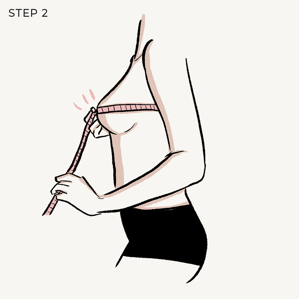 How to measure your bust size